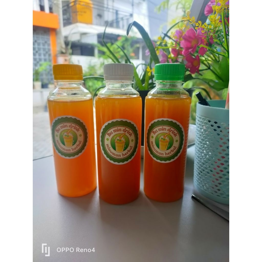 sinom segar botol almond ( 3pc)