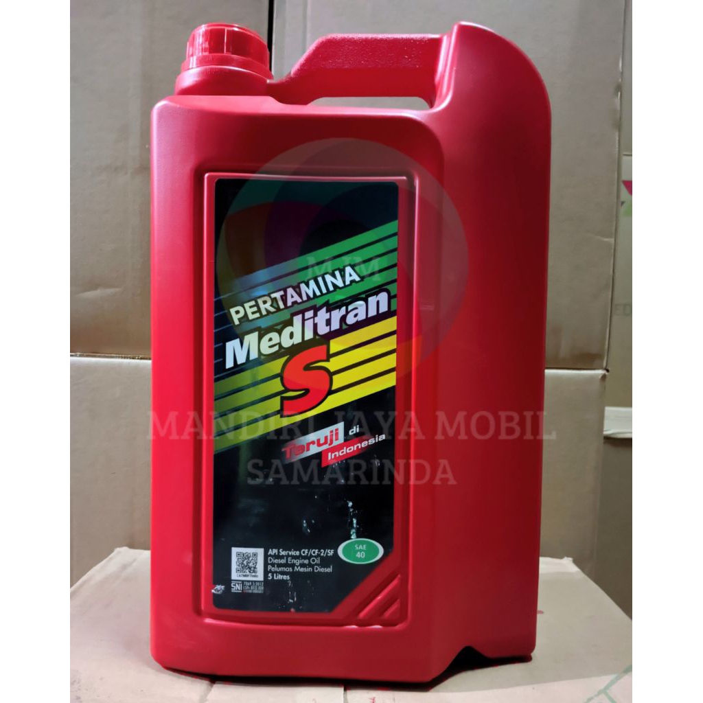 PERTAMINA MEDITRAN S SAE 40 | 5 LITER