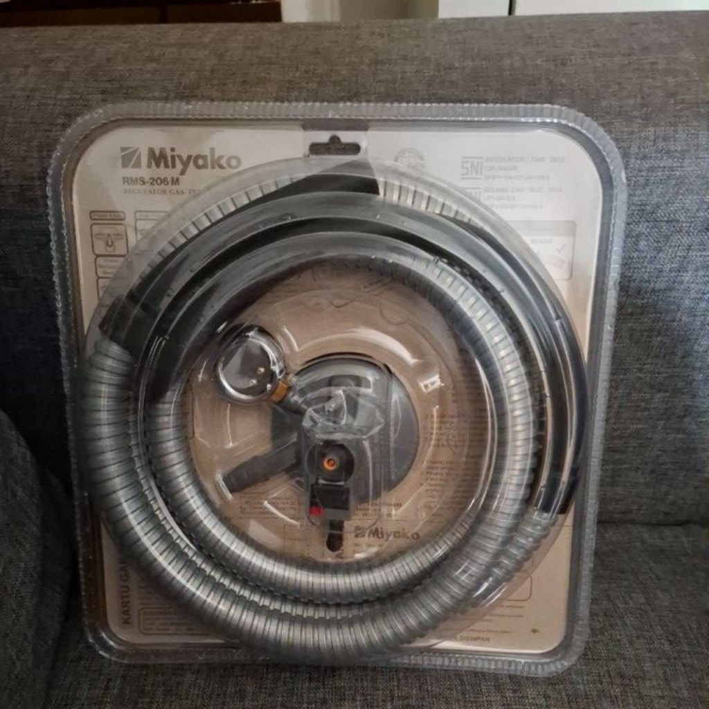 Selang Gas+Regulator  LPG Miyako RMS 206 M / RMS-206 M / RMS206M / RMS106M / RMS 206M