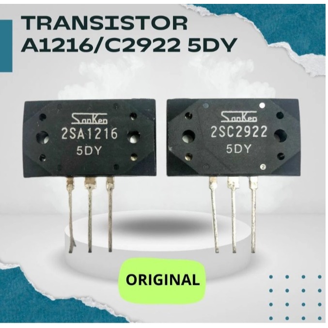 Transistor Sanken 2SA1295 2SC3264 - Pasangan Transistor Original Jepang Berkualitas Tinggi
