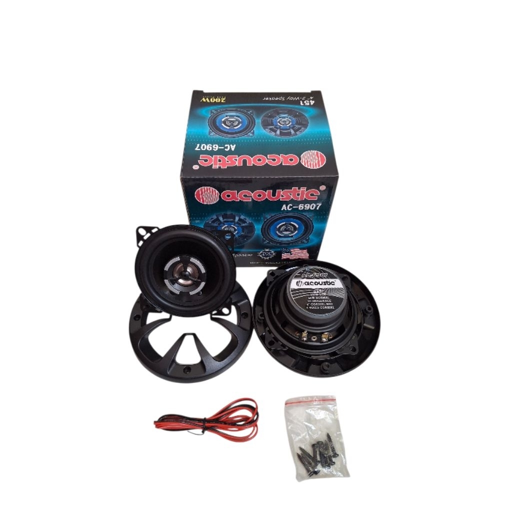 Speaker 4 inch acoustic ac-6907 451 two way speaker 4" acoustic ac-6907 451