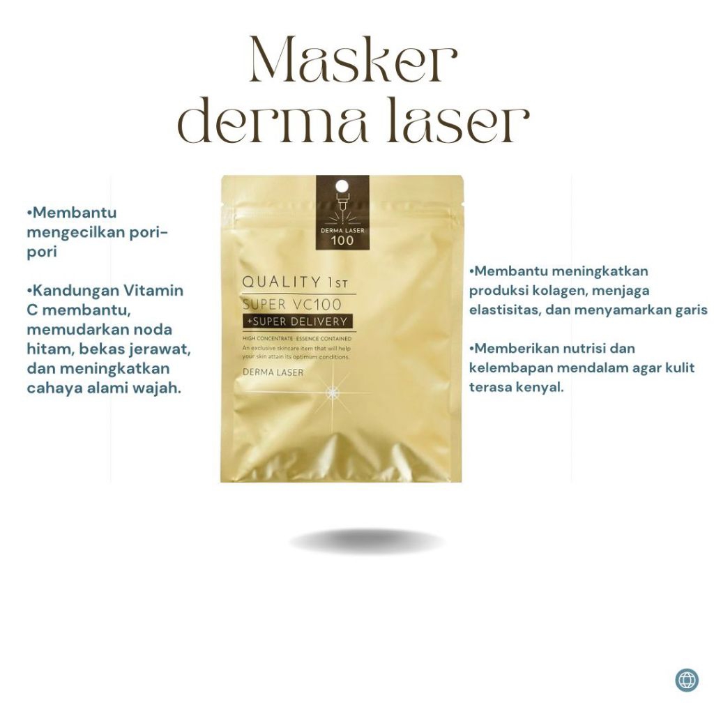 Derma laser mask