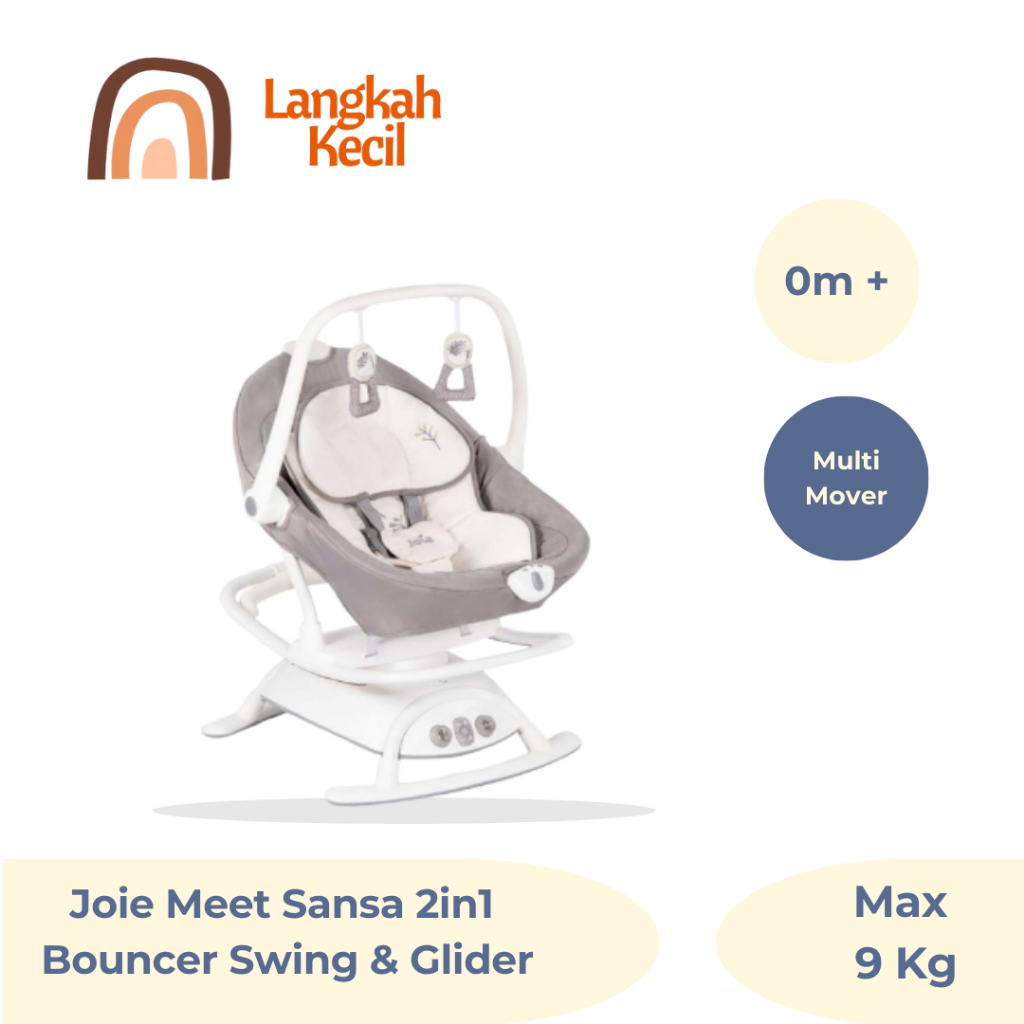 Joie Meet Sansa 2in1 Bouncer Swing & Glider