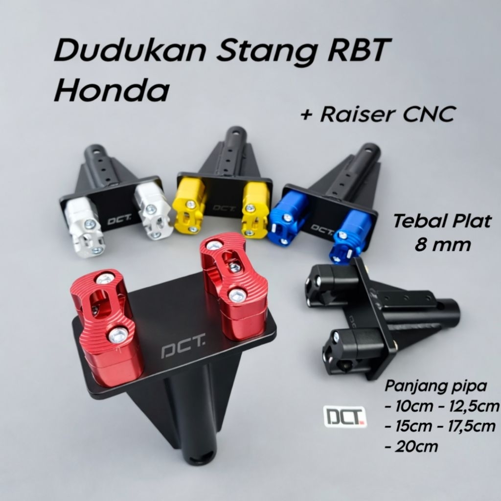 Dudukan Pangkon Stang RBT Honda Tebal 8 mm Pnp Supra Revo Bebek Matic Honda
