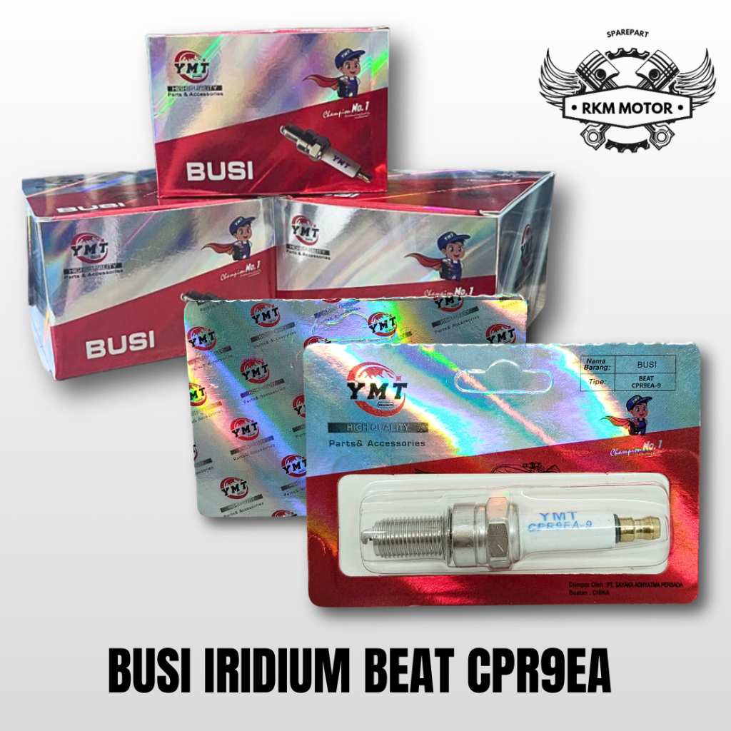 Busi Iridium Beat CPR9EA - Busi Racing CPR9EA-9 Iridium Beat Scoopy Spacy Karisma Revo Yamamoto