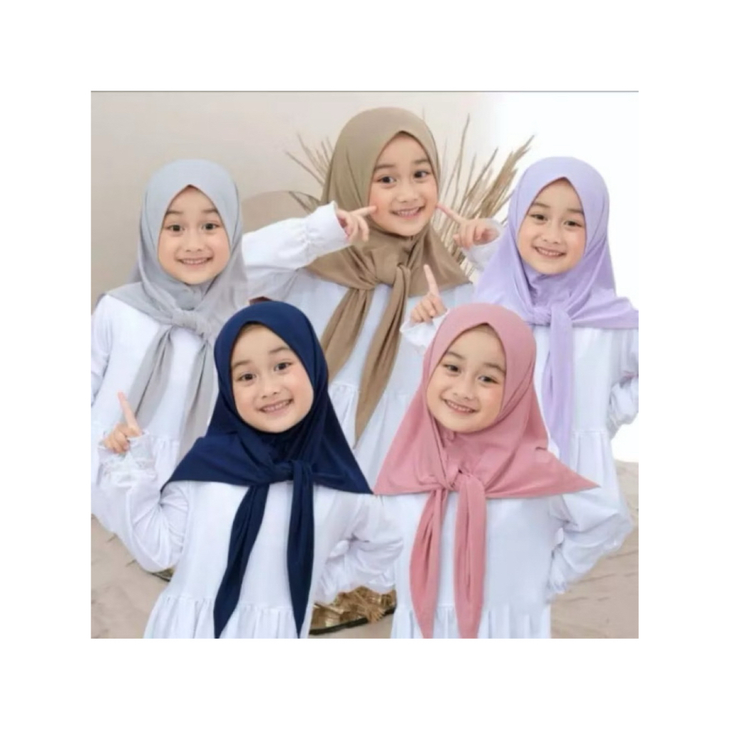My Boutique | Jilbab Segitiga Instan anak | nyaman