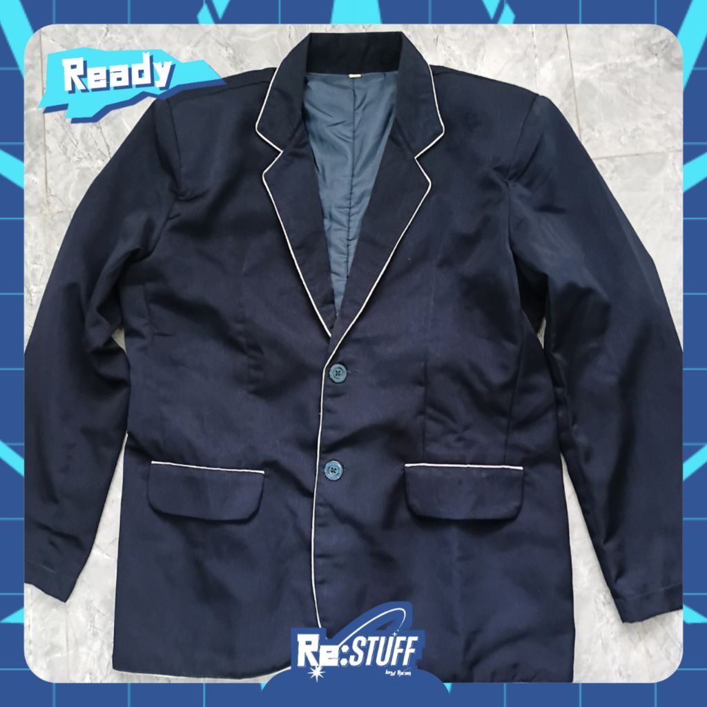 [REAL PIC] Cosplay Jas/Blazer Abydos Blue Archive (Shiroko) [FREE ID CARD + DASI]SIZE M