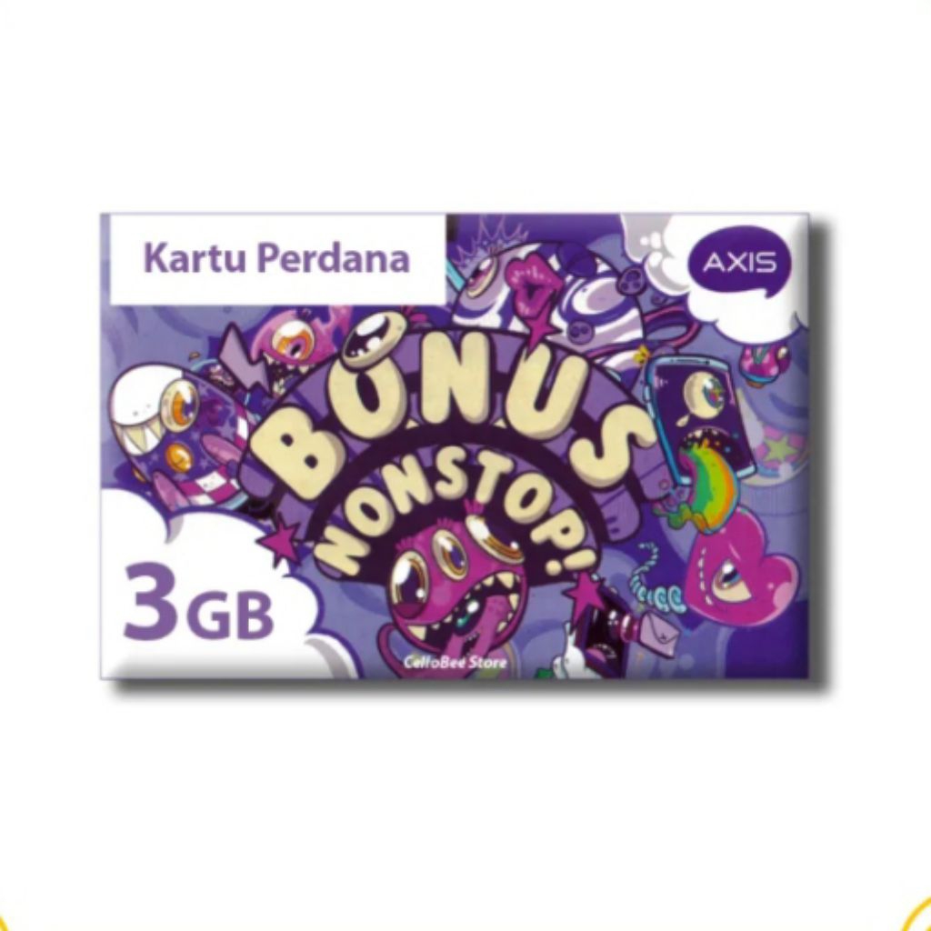 kartu perdana Axis 3gb 30 hari