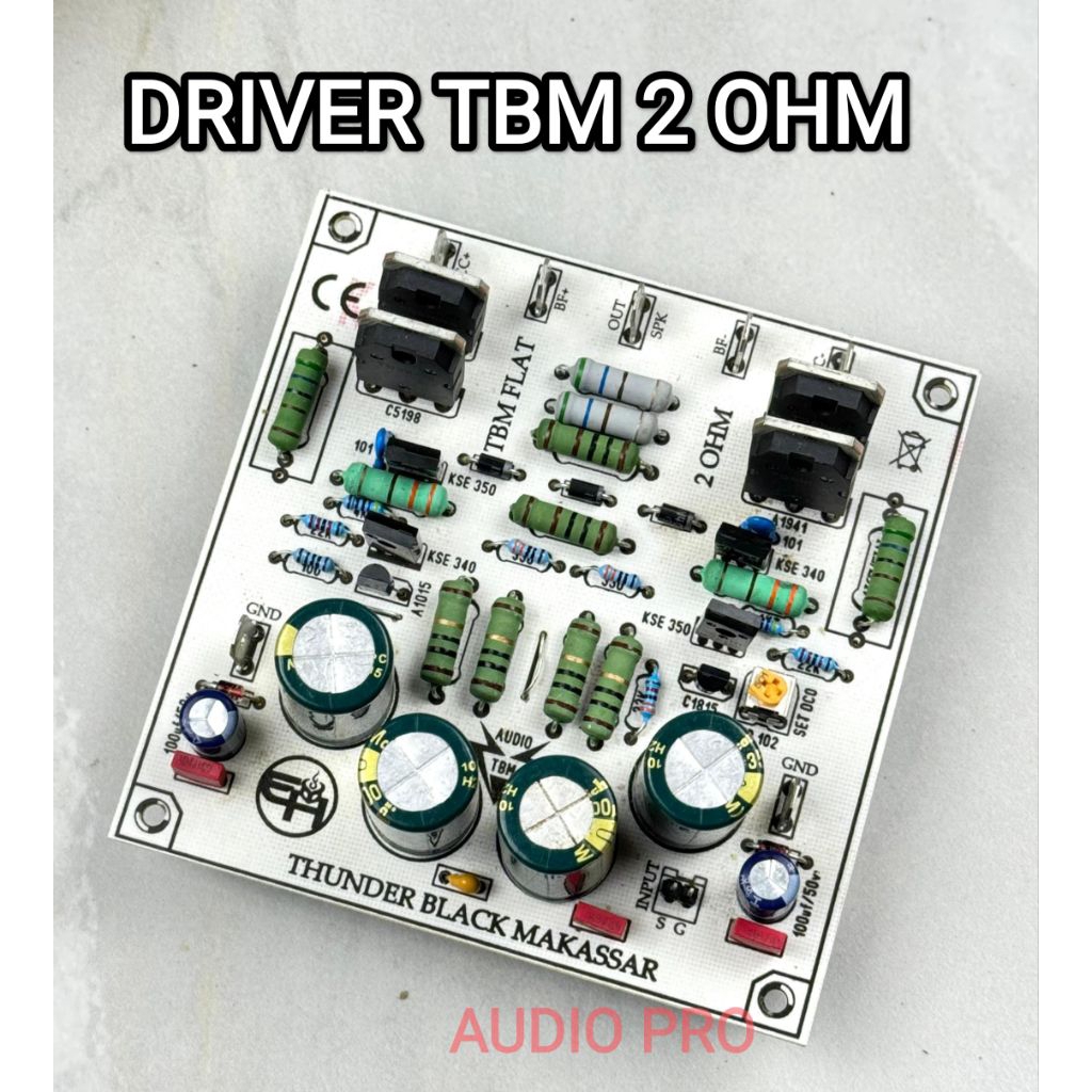 Kit power TBM 2 ohm flat