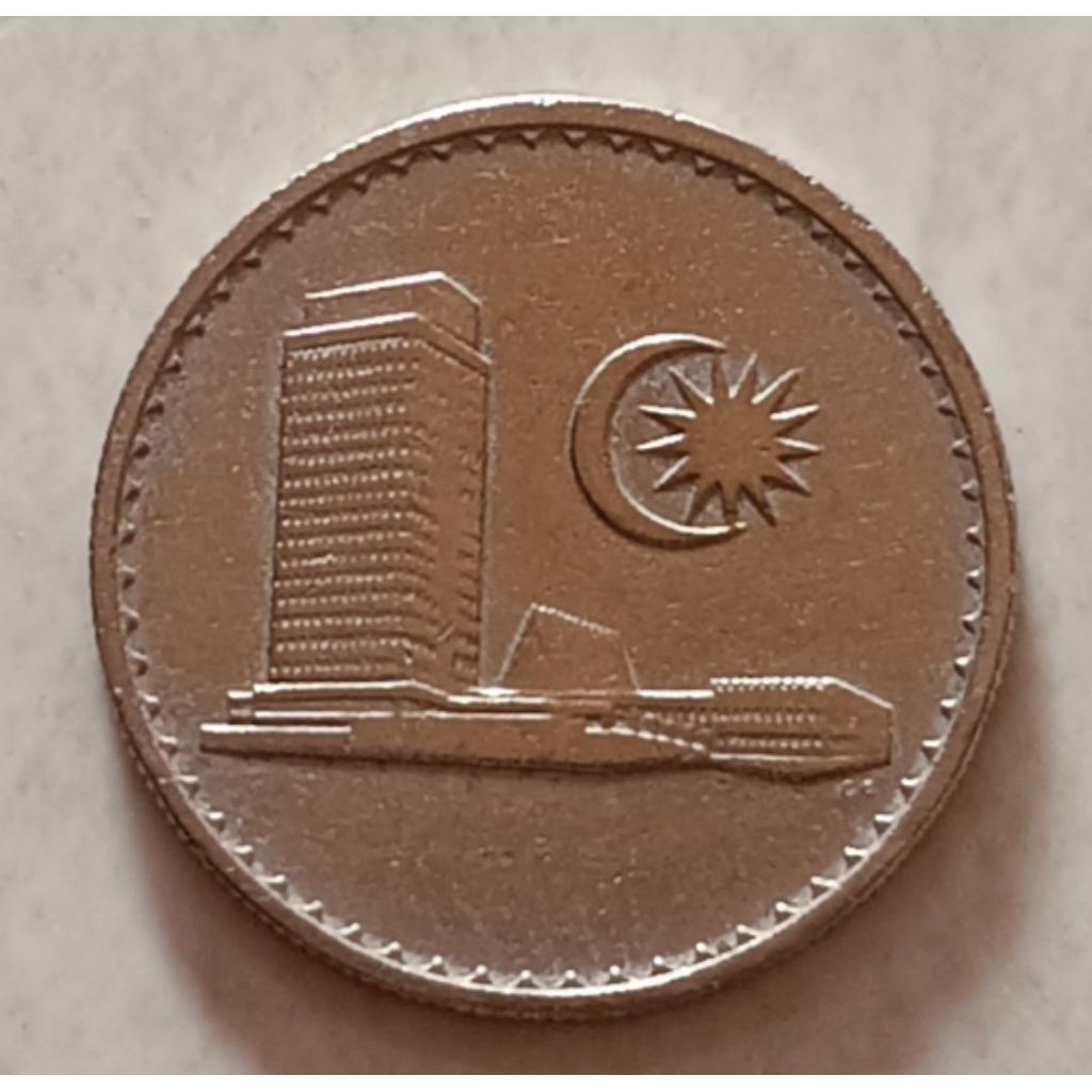 koin sylling Malaysia 10 sen tahun 1968..