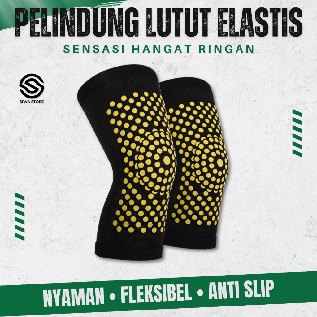 Deker Lutut Terapi Kesehatan Sabuk Lutut Terapi Magnetik Korset Pemanas Lutut Pereda Nyeri Sendi