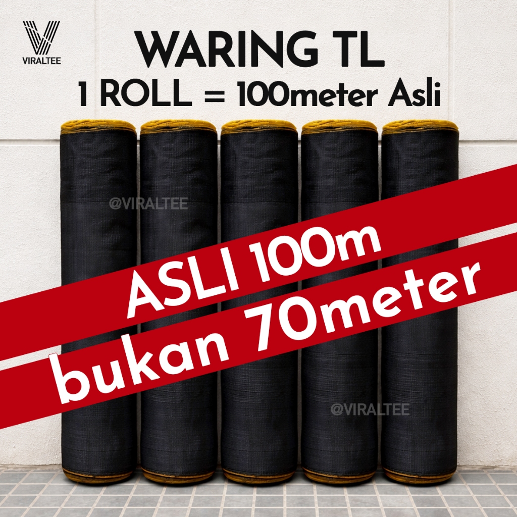 Waring 1 roll 100 meter x Lebar 1.2m / Jaring Pagar Ayam 100 m