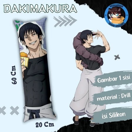 Dakimakura Premium HD / Bantal Guling Peluk Anime Toji Fushiguro Jujutsu Kaisen