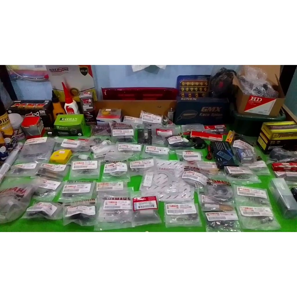 Obral Lelang Sparepart Motor Serba 10rb Dikirim Random