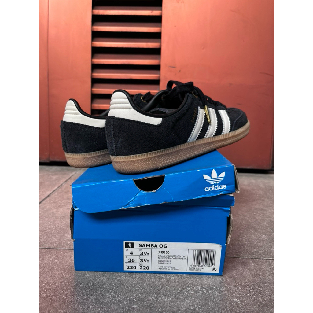 Adidas Samba OG Original / Like New – Hitam Putih