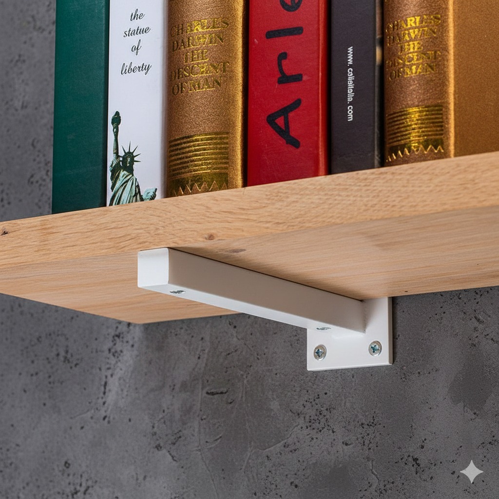 BESI SIKU AMBALAN PAPAN / PENYANGGA PAPAN GANTUNG / SIKU BESI PENYANGGA