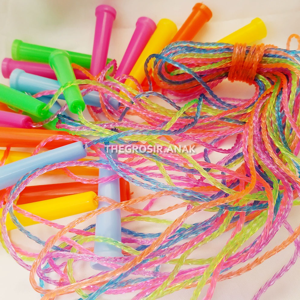 Tga Skipping Rainbow Warna Random Lompat Tali Anak Co