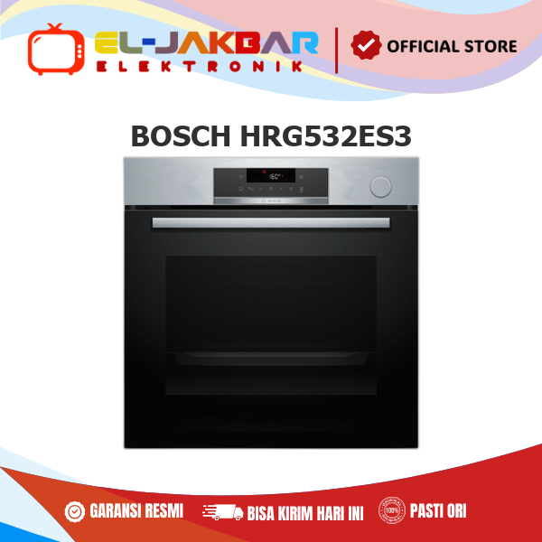 BOSCH HRG532ES3 oven Tanam Built-in oven series 4 fungsi Airfryer