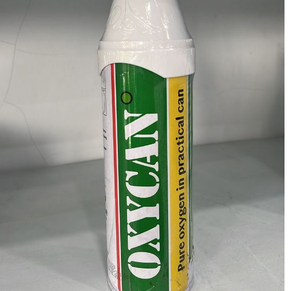Oxycan Green Kaleng 500 cc - Oxygen / Oksigen Portable