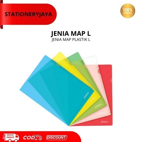 Map L/Map Plastik Bening/Transparan
