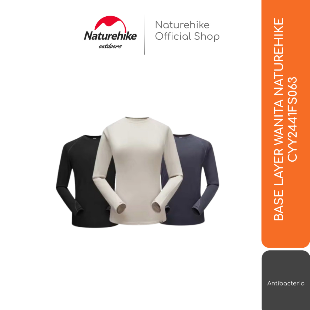 BASE LAYER WANITA UNDERWEAR WARM PAKAIAN TERMAL NATUREHIKE CYY2441FS063