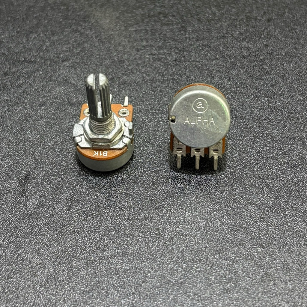 potensio alpha mono original 1k/10k/20k/50k/100k