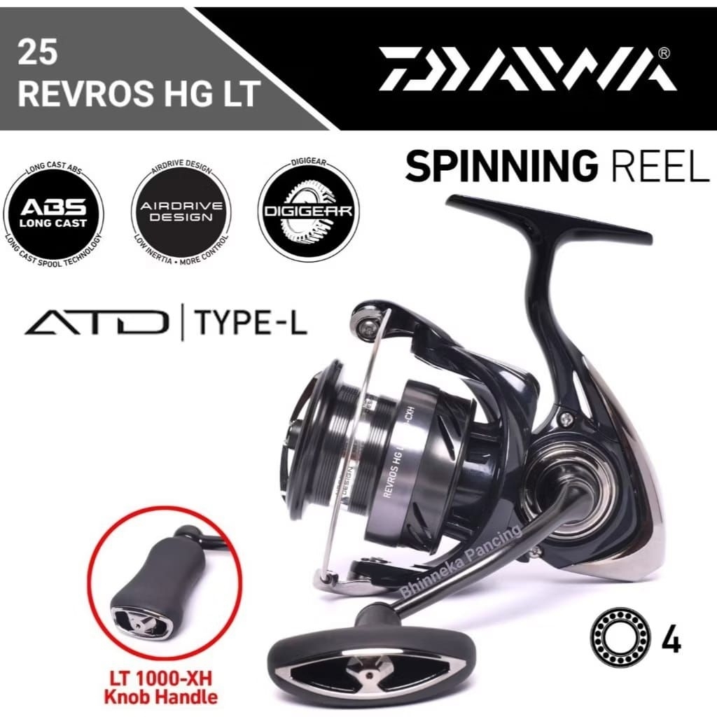 KATROL DAIWA REVROS HG LT 2000-XH 2025