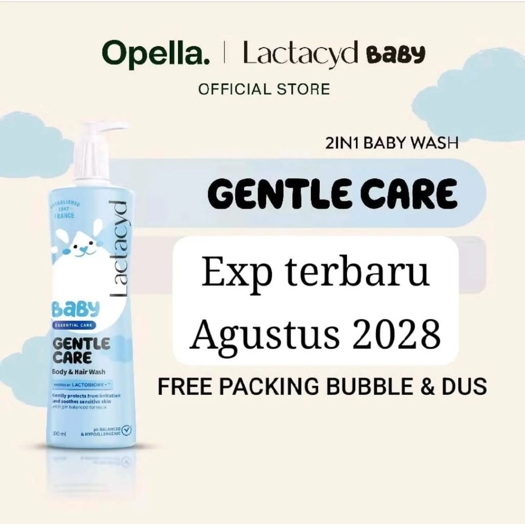 Lactacyd baby 500 ml/Lactacyd gentle care 500ml