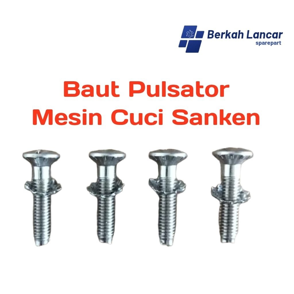 baut pulsator mesin cuci sanken