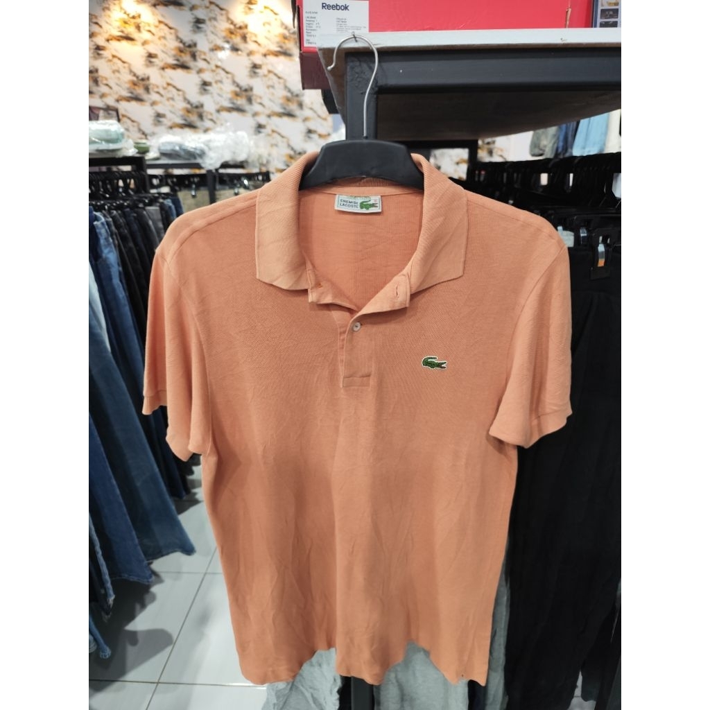 KAOS LACOSTE CHEMISE, TSHIRT LACOSTE ORIGINAL, KAOS CASUAL, KAOS SECOND BRAND