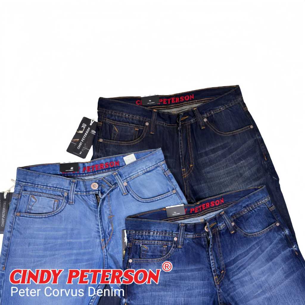 Jeans Cindy Peterson Premium Original Bang Jamal Preman Pensiun