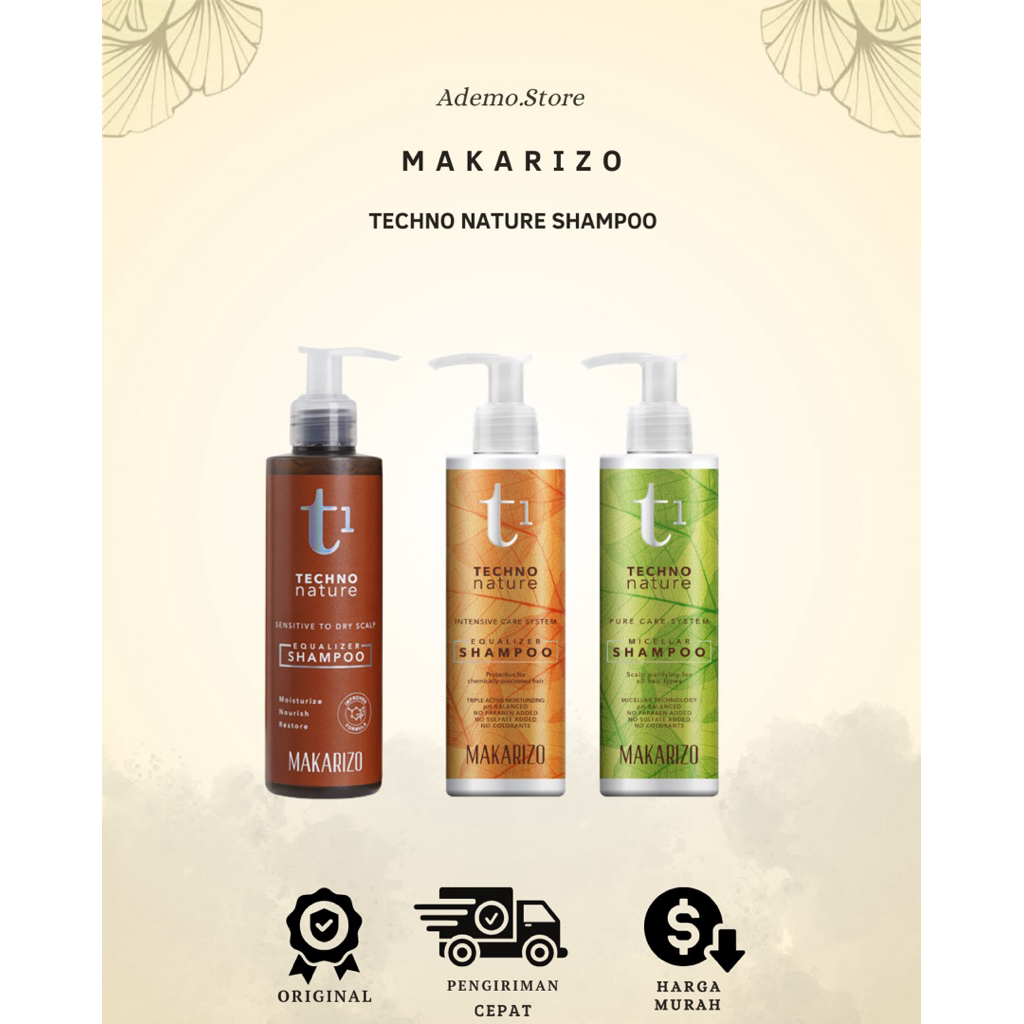 Makarizo T1 Techno Nature Equalizer & Micellar Shampoo
