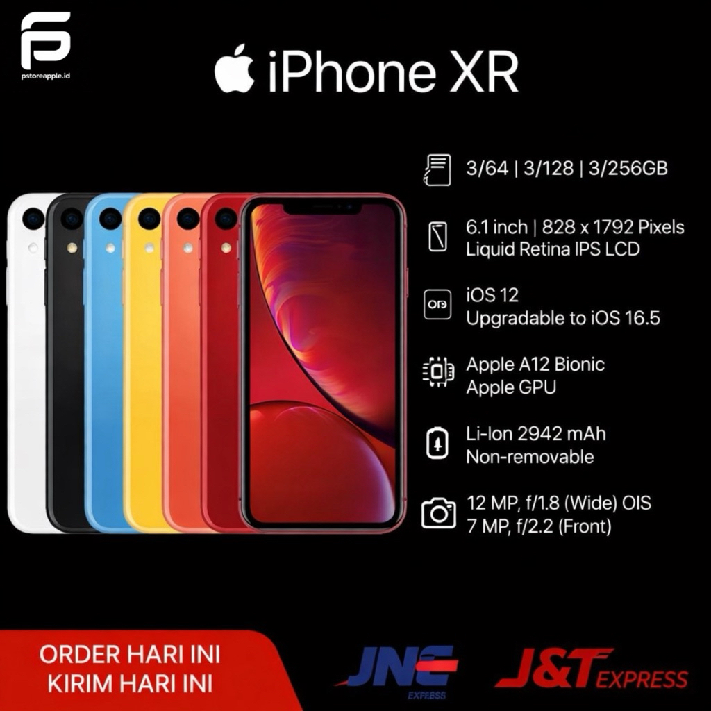 IPHONE XR Garansi Internasional Second Likenew Mulus 64 128 256
