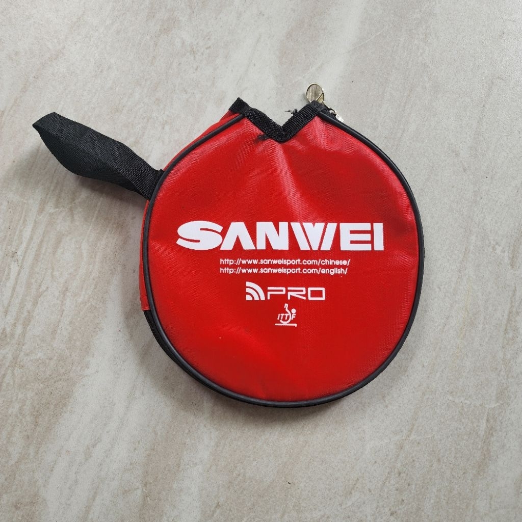 Tas Cover Bet Pingpong Tenis Meja Sarung Bet Sanwei