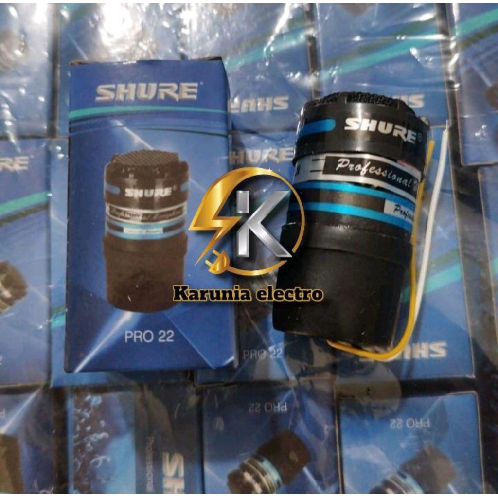 spull mic shure|pro22 spool mic