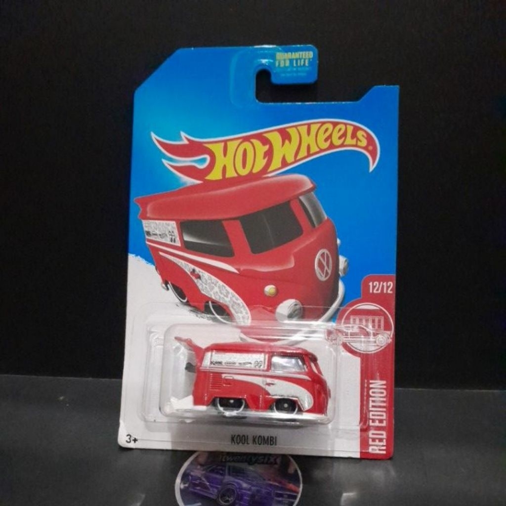 Hotwheels Kool Kombi Mooneyes Red Edition