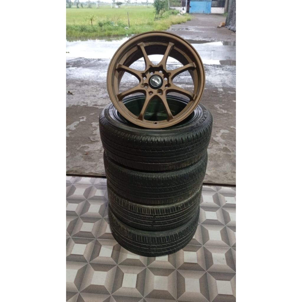 1 set ce28 R16 H8 + ban second warna bronze