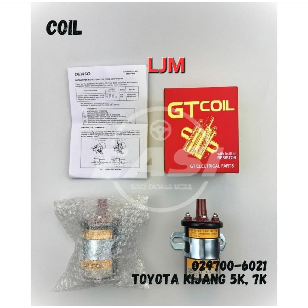 Coil Ignition coil botol Toyota kijang 5k 7k kaki 3