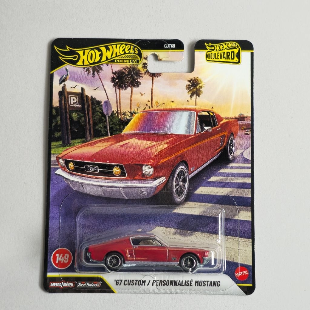 Hot Wheels Premium Boulevard 67 Custom Mustang