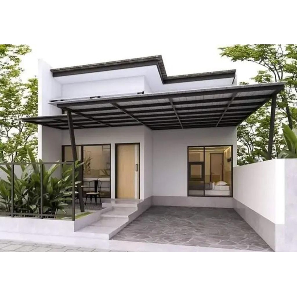 kanopi hollow galvanis 4x4