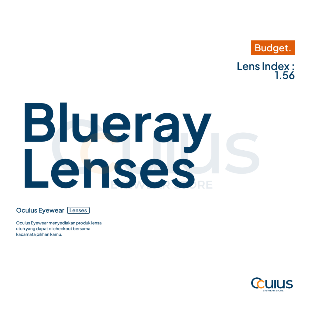 Oculus Lensa DOMAS Blueray SPH/CYL