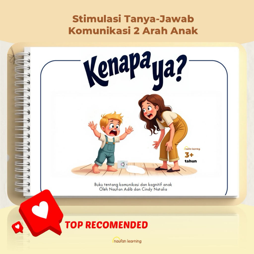 Buku Stimulasi Komunikasi 2 Arah Anak - Kenapa Ya - Stimulasi Speech Delay