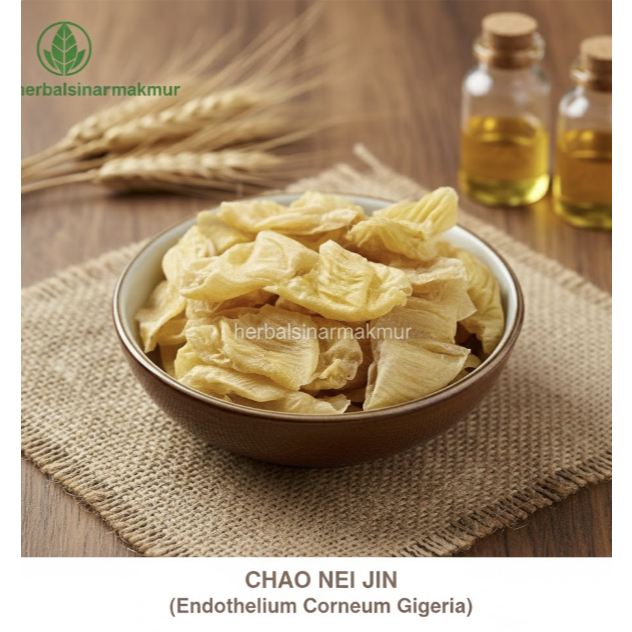 Chao Nei Jin 150gr (Ji Nei Jin Sangrai) - Herbal Penghancur Batu Ginjal & Solusi Pencernaan Berat