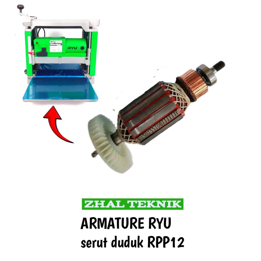 Armature for RYU RPP 12 mesin serut kayu duduk 12" angker RYU