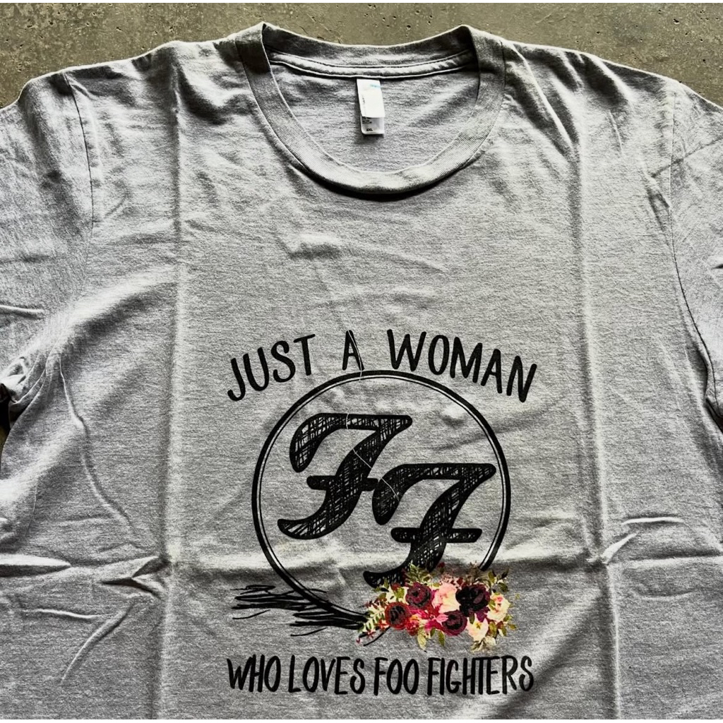 kaos band vintage foo fighters official