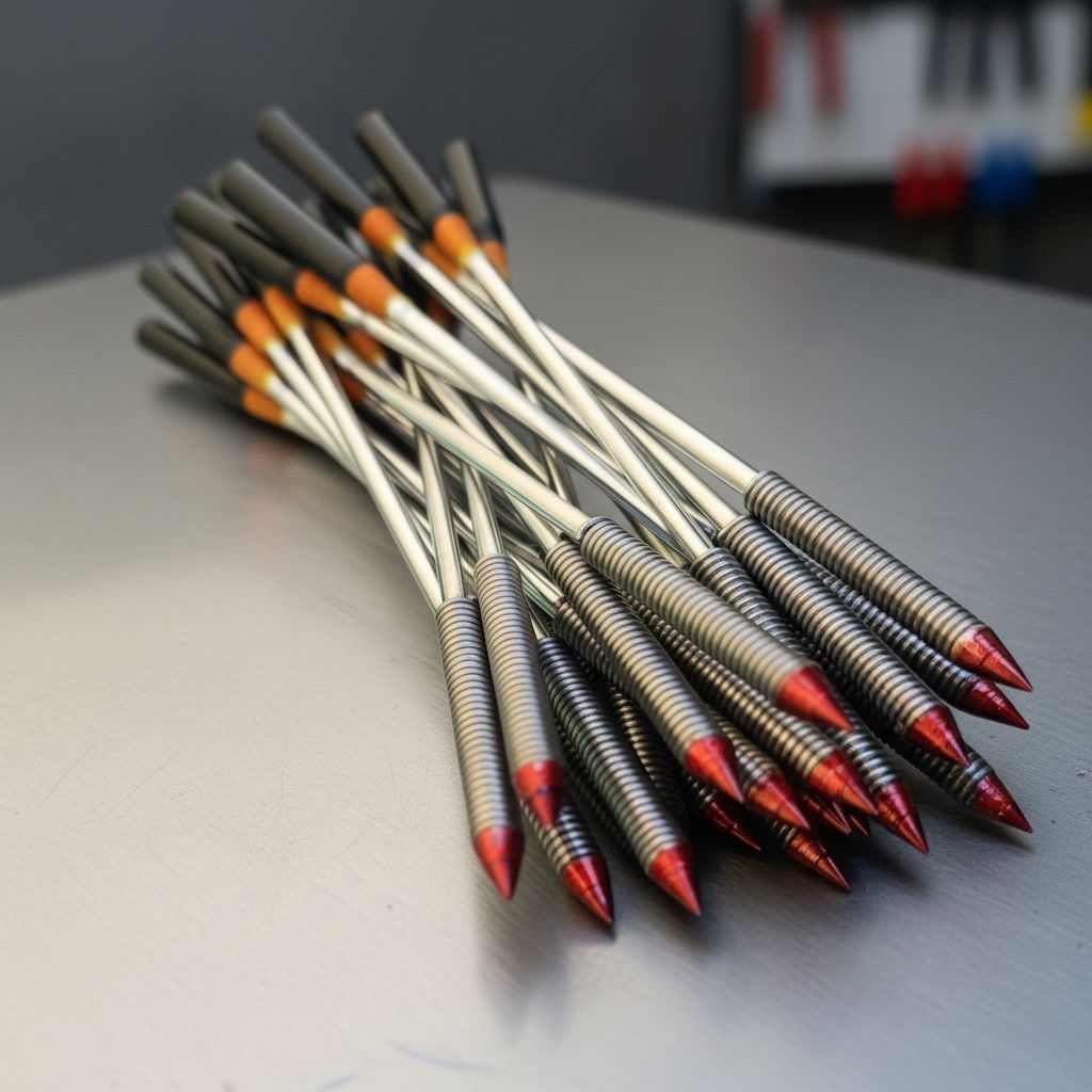 Paser Ikan 4mm timah (Isi 10 Biji) 8cm-14cm