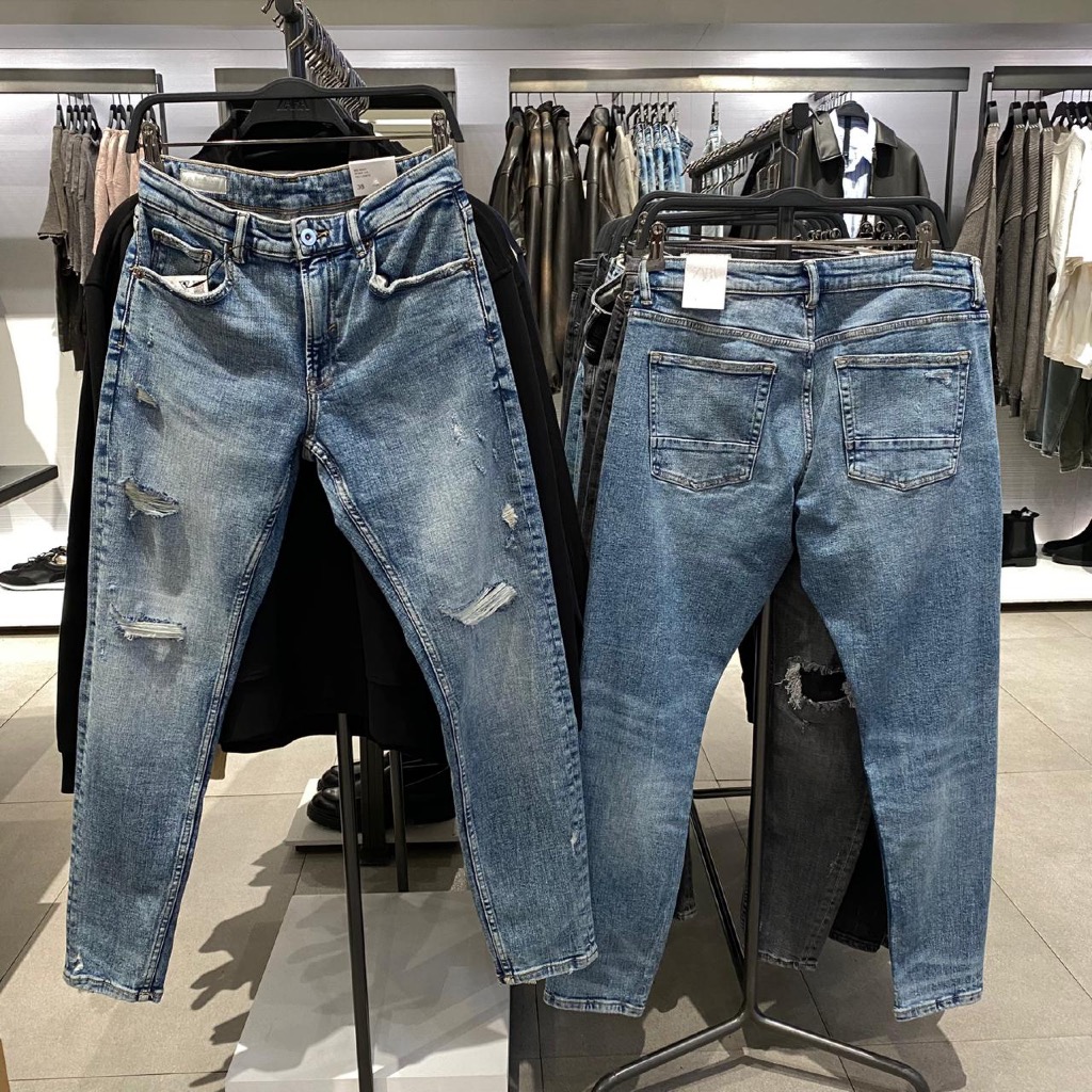 Jastipp. Skinny Ripped Jeans Zara (Man)