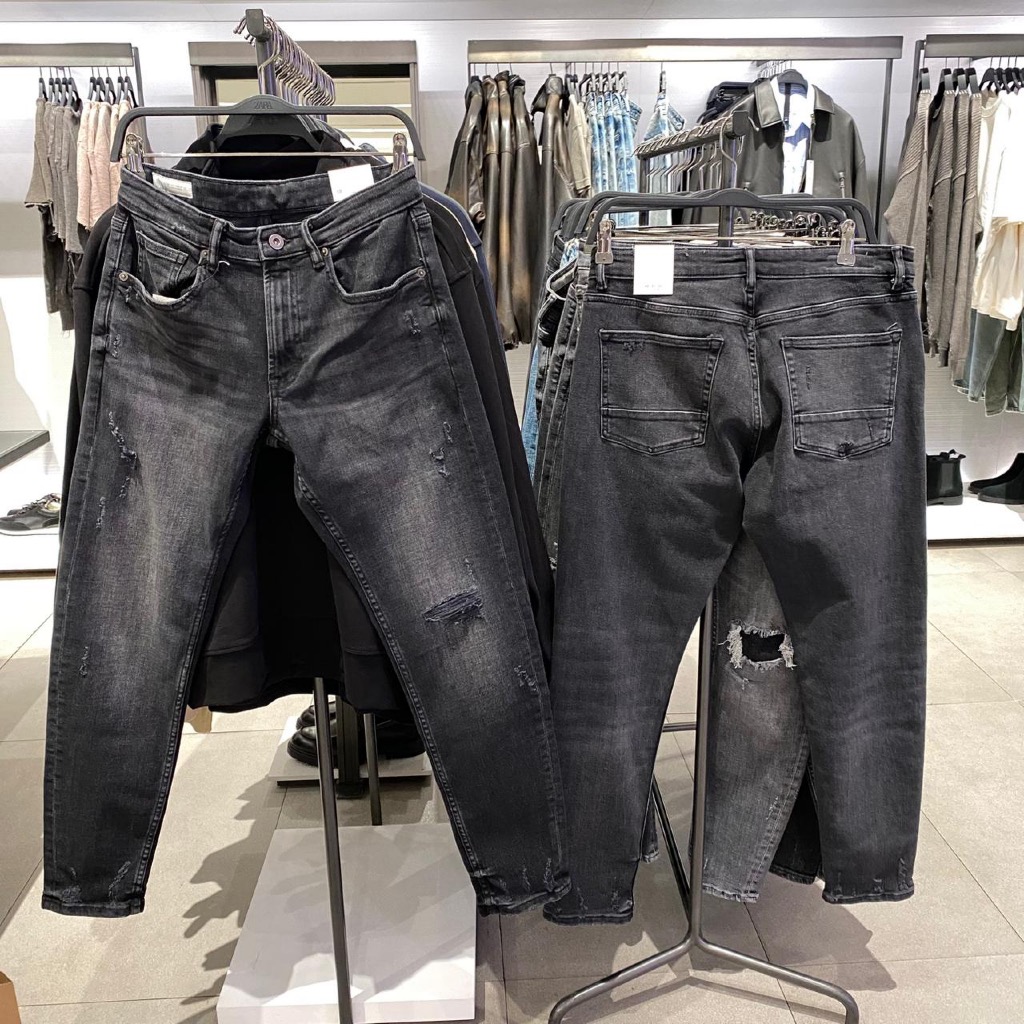Jastipp. Skinny Ripped Jeans Zara (Man)