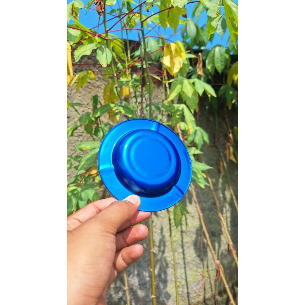 powder coating cat bubuk blue candy