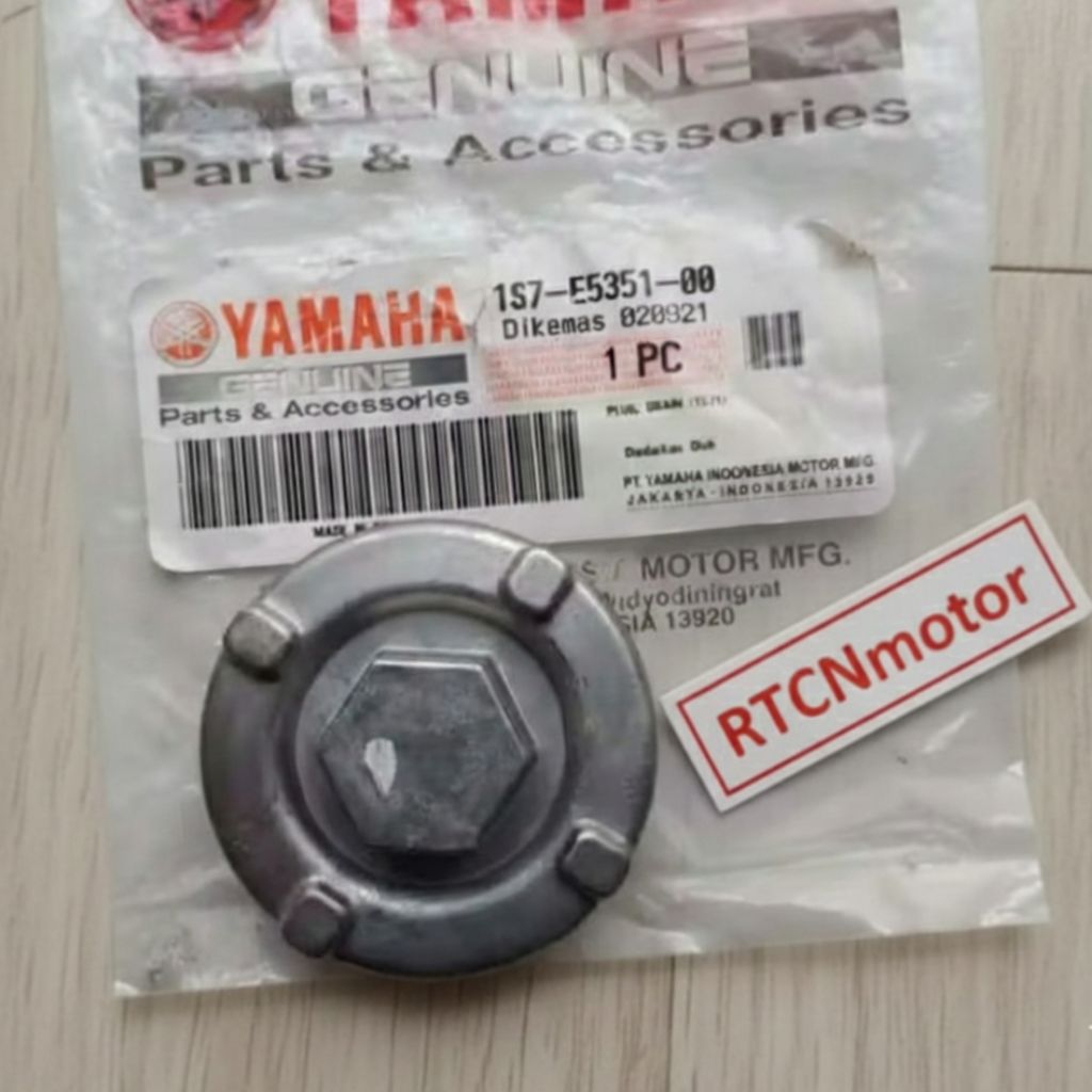 BAUT TUTUP OLI MESIN Baut Tap Pembuangan Oli Mesin Bawah Jupiter MX 135 Lama Baru MX King 150 Vixion